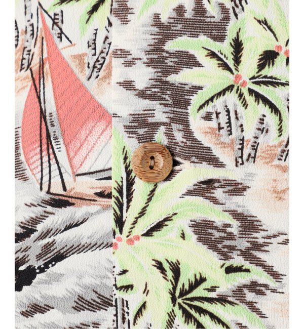 JOURNAL STANDARD「SUN SURF &times; JOURNAL STANDARD / 別注 アロハシャツ Palmtree &times; Wave」|シャツ・ブラウス|