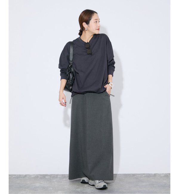 JOURNAL STANDARD「《追加》シャーリングロングスリーブTシャツ」|Tシャツ・カットソー|