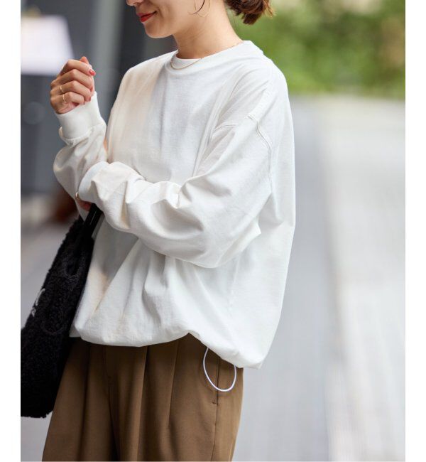 JOURNAL STANDARD「《追加》シャーリングロングスリーブTシャツ」|Tシャツ・カットソー|