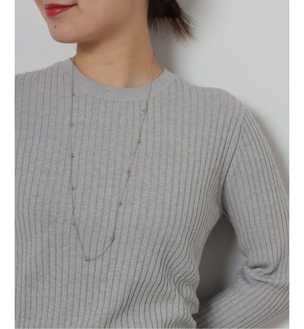 JOURNAL STANDARD relume「RELUME ツブネックレス ロング」|ネックレス|シルバー