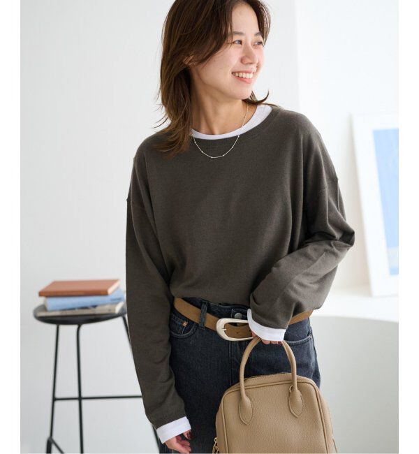 JOURNAL STANDARD relume「《WEB限定追加4/2枚セット》3WAYレイヤードニットプルオーバー」|ニット・セーター|