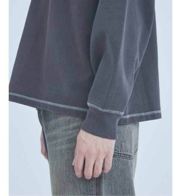 JOURNAL STANDARD「OEジャカード ピグメントヘンリーネック」|Tシャツ・カットソー|