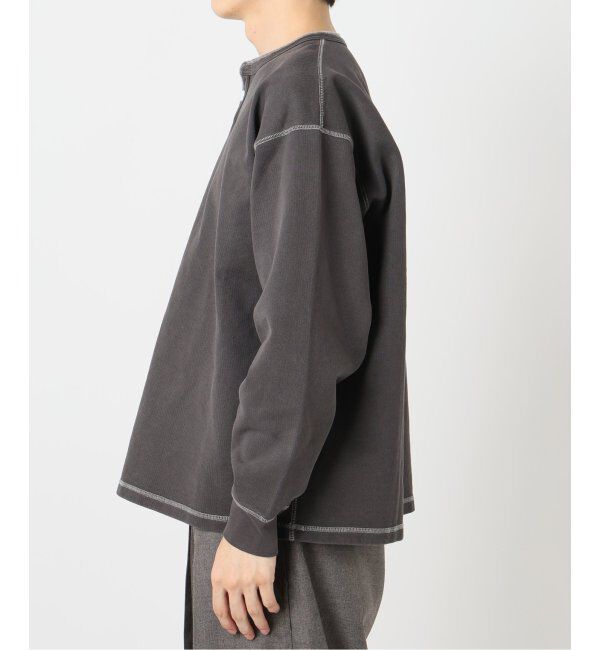 JOURNAL STANDARD「OEジャカード ピグメントヘンリーネック」|Tシャツ・カットソー|