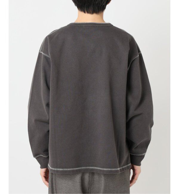 JOURNAL STANDARD「OEジャカード ピグメントヘンリーネック」|Tシャツ・カットソー|