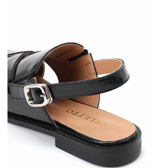 JOURNAL STANDARD relume「【VELETTO/ヴェレット】 スクエアトゥストラップサンダル」|サンダル|