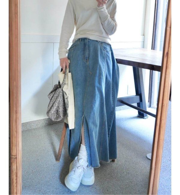 journal standard luxe「11OZデニム スウィッチスカート」|スカート|