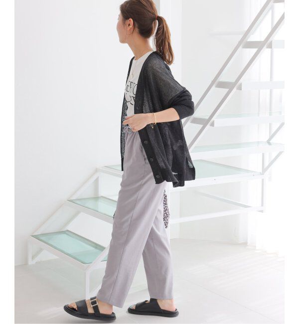 JOURNAL STANDARD relume「《追加》PEリネンルーズVカーディガン」|カーディガン|