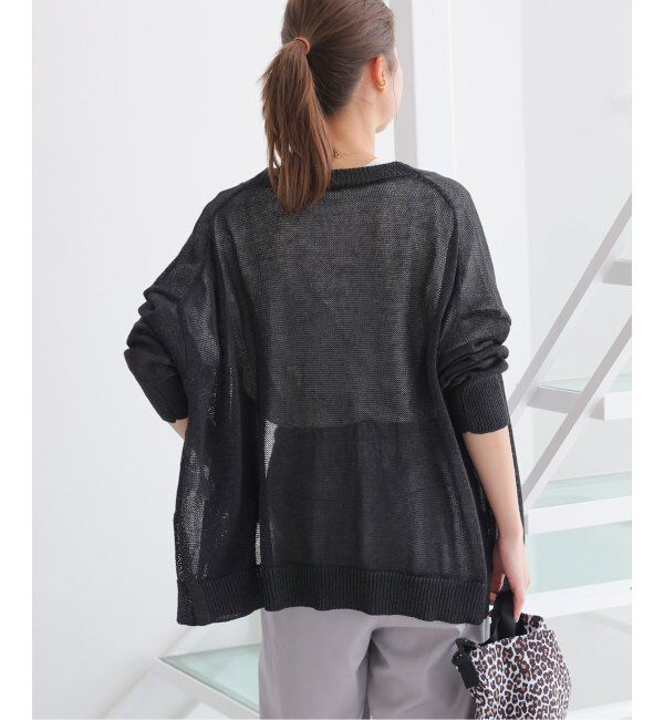 JOURNAL STANDARD relume「《追加》PEリネンルーズVカーディガン」|カーディガン|