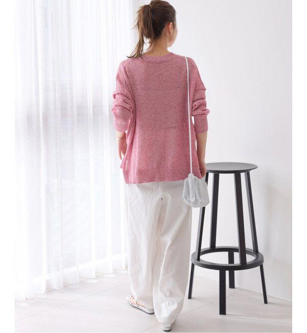 JOURNAL STANDARD relume「《追加》PEリネンルーズVカーディガン」|カーディガン|