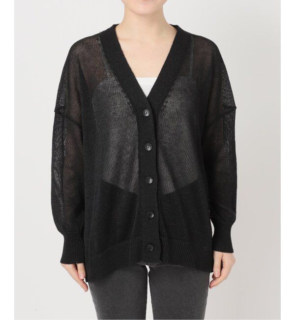 JOURNAL STANDARD relume「《追加》PEリネンルーズVカーディガン」|カーディガン|