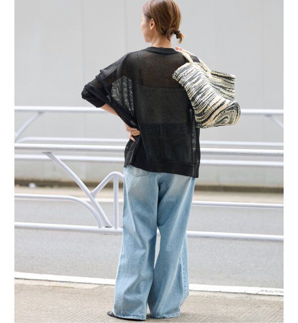 JOURNAL STANDARD relume「《追加》PEリネンルーズVカーディガン」|カーディガン|