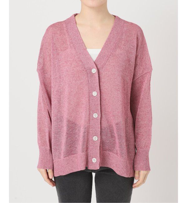 JOURNAL STANDARD relume「《追加》PEリネンルーズVカーディガン」|カーディガン|