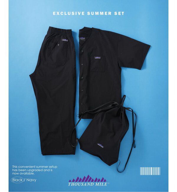 JOURNAL STANDARD relume「《WEB限定》THOUSAND MILE / サウザンドマイル サマーセットアップ 3点セット」|その他|ブラック