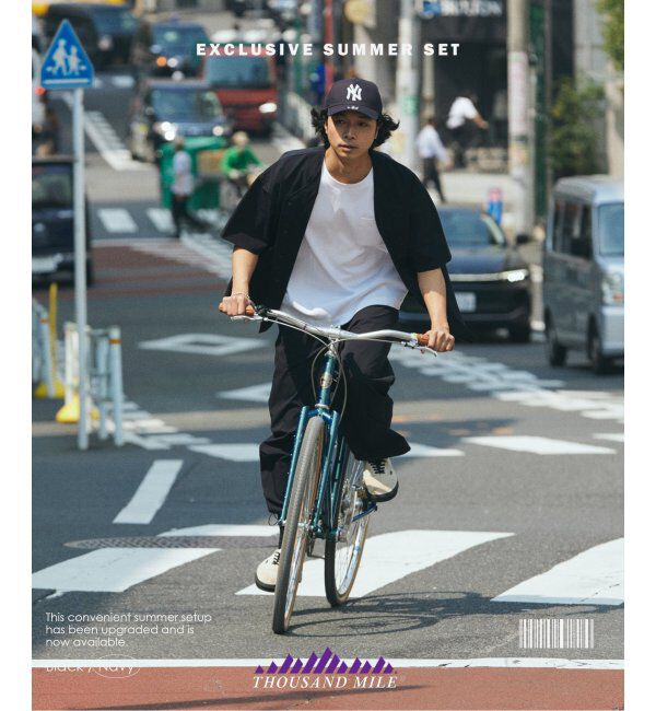 JOURNAL STANDARD relume「《WEB限定》THOUSAND MILE / サウザンドマイル サマーセットアップ 3点セット」|その他|ネイビー