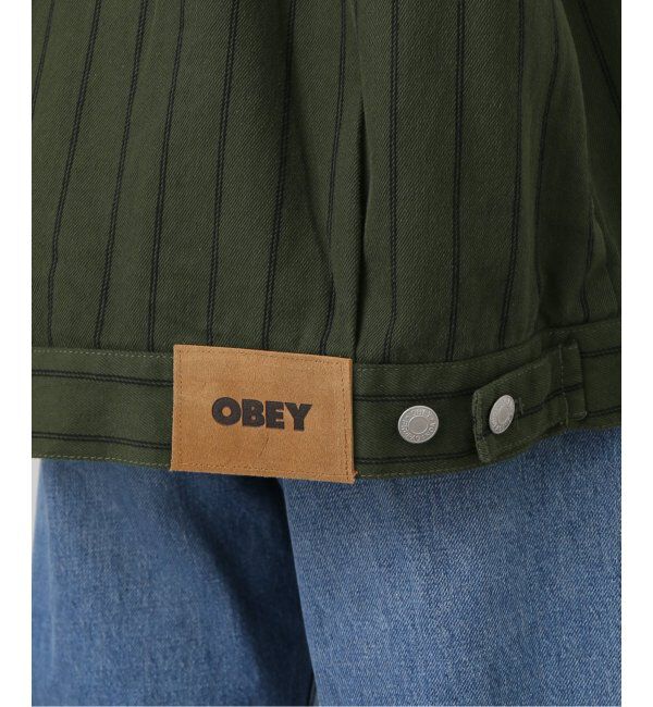 Oriens JOURNAL STANDARD「【OBEY / オベイ】 STRIPE ZIP UP 121800590-25P」|その他|