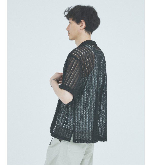 JOURNAL STANDARD「アブストラクト レース 半袖 シャツ」|シャツ・ブラウス|