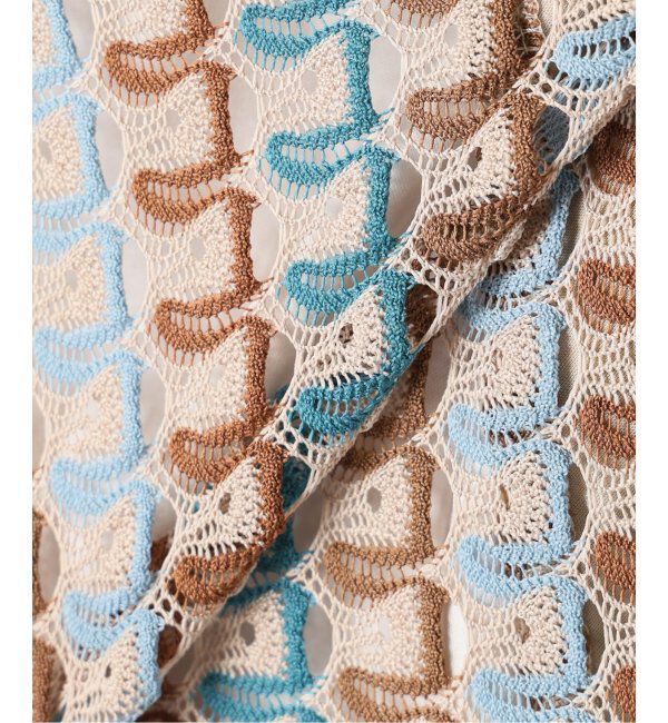 JOURNAL STANDARD「アブストラクト レース 半袖 シャツ」|シャツ・ブラウス|