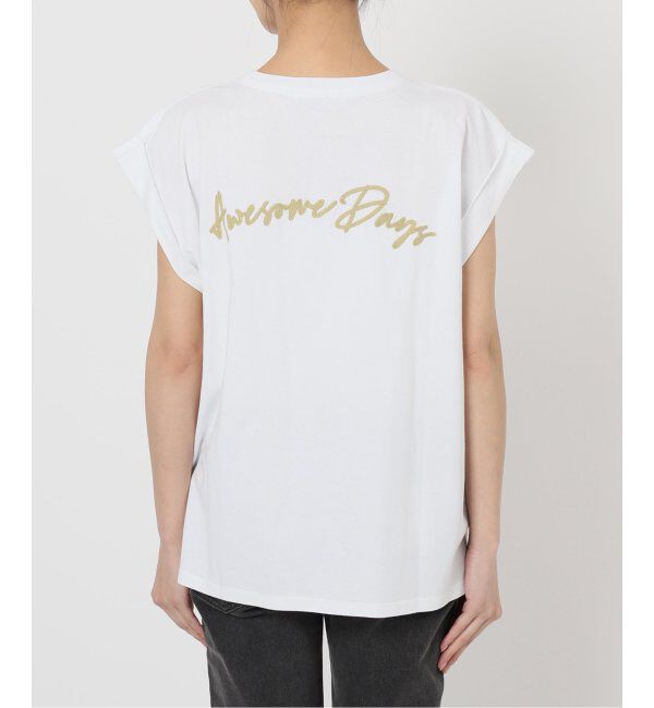 JOURNAL STANDARD relume「《追加》刺繍ロゴフレンチTEE」|Tシャツ・カットソー|