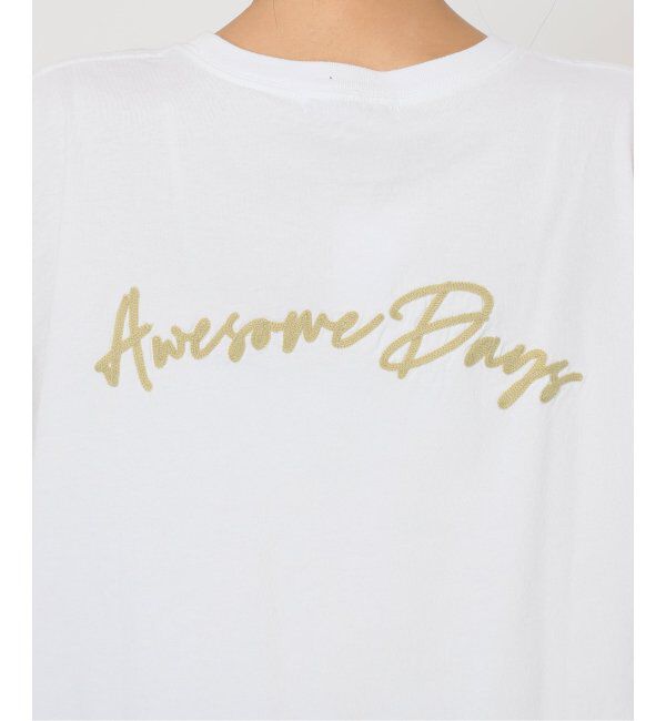 JOURNAL STANDARD relume「《追加》刺繍ロゴフレンチTEE」|Tシャツ・カットソー|