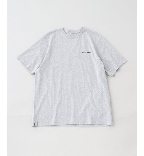 JOURNAL STANDARD「POP TRADING COMPANY / ポップトレーディングカンパニー reflective logo t-shirt」|Tシャツ・カットソー|グレーA