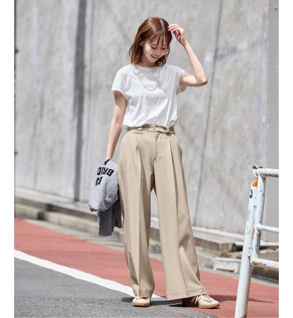 JOURNAL STANDARD「《追加3》汗ジミ防止ナノシアコンパクトTシャツ」|Tシャツ・カットソー|