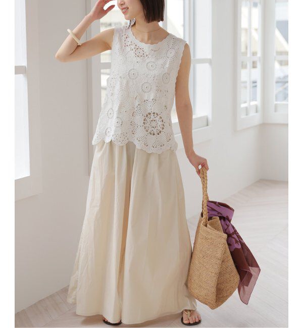 JOURNAL STANDARD relume「《追加》【MULTI FUNC+】UVカット / 接触冷感 / ギャザーワイドパンツ」|その他|