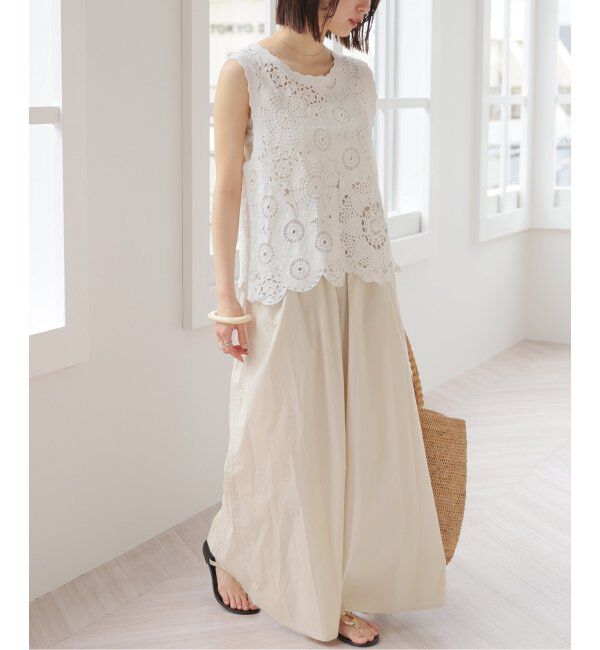 JOURNAL STANDARD relume「《追加》【MULTI FUNC+】UVカット / 接触冷感 / ギャザーワイドパンツ」|その他|