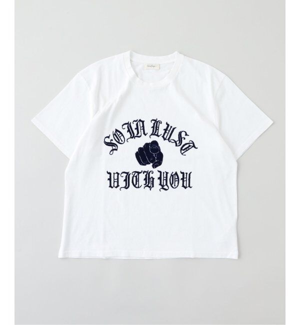 JOURNAL STANDARD「SECOND LAYER / セカンド レイヤー BABY BAGGY TEE IN LUST」|Tシャツ・カットソー|ホワイト