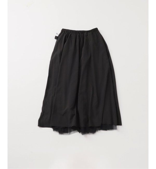 JOURNAL STANDARD relume「《WEB限定追加5》ウォッシャブルチュールイージースカート」|スカート|