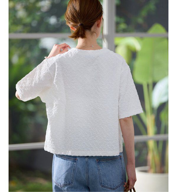 JOURNAL STANDARD「《WEB限定追加》シャーリングハーフスリーブTシャツ」|Tシャツ・カットソー|