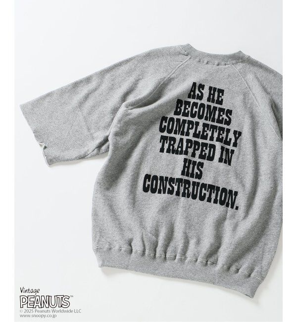 JOURNAL STANDARD relume「PEANUTS &times; SPORTS WEAR by relume 別注 ハーフスリーブスウェット 2」|Tシャツ・カットソー|