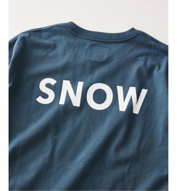 JOURNAL STANDARD relume「SNOW PEAK / スノーピーク 別注 &rdquo;PEAK SNOW&rdquo; ロゴTシャツ」|Tシャツ・カットソー|