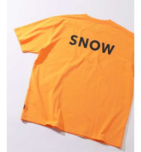 JOURNAL STANDARD relume「SNOW PEAK / スノーピーク 別注 &rdquo;PEAK SNOW&rdquo; ロゴTシャツ」|Tシャツ・カットソー|