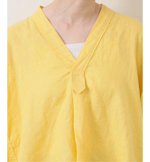 journal standard luxe「40リネンワッシャー Vスキッパーシャツ」|シャツ・ブラウス|