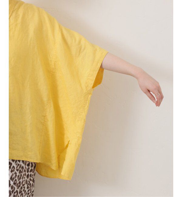 journal standard luxe「40リネンワッシャー Vスキッパーシャツ」|シャツ・ブラウス|