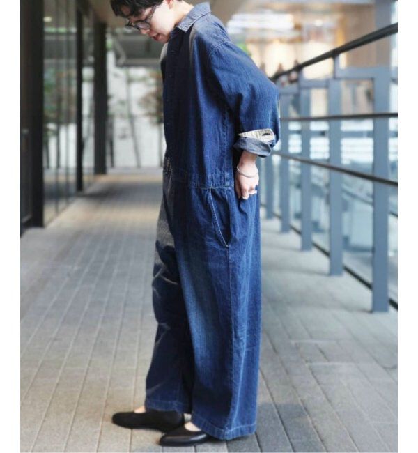 journal standard luxe「8OZデニムテーパーオールインワン」|オールインワン|