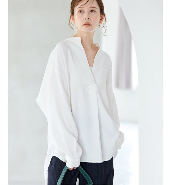 JOURNAL STANDARD「《追加2》STAND PULL OVER」|シャツ・ブラウス|ホワイト