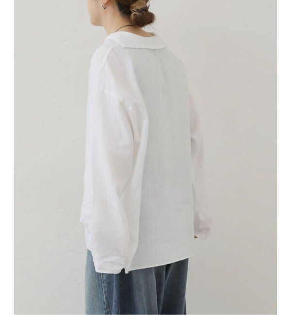 journal standard luxe「《追加》ソフトリネン セーラーシャツ」|シャツ・ブラウス|