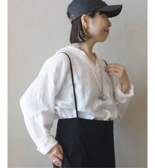 journal standard luxe「《追加》ソフトリネン セーラーシャツ」|シャツ・ブラウス|