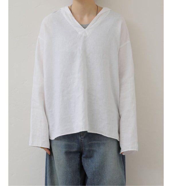 journal standard luxe「《追加》ソフトリネン セーラーシャツ」|シャツ・ブラウス|