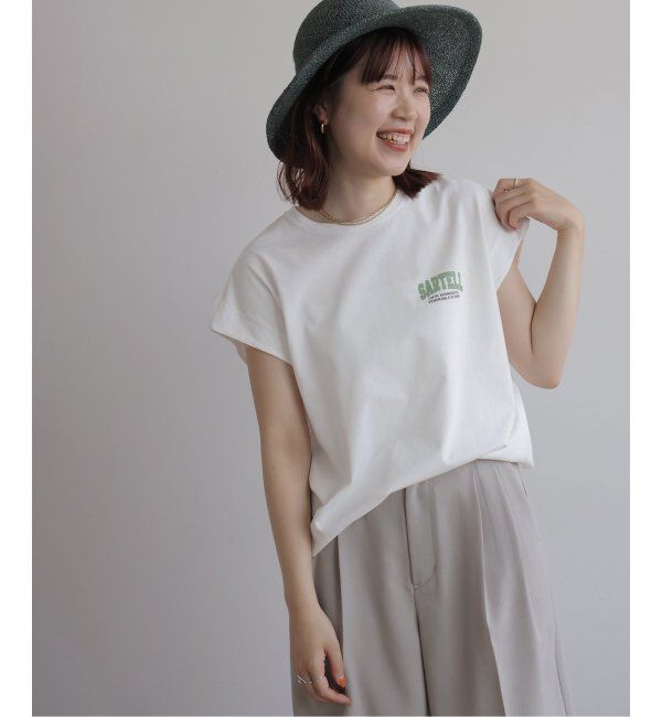 JOURNAL STANDARD relume「フレンチスリーブロゴTシャツ」|Tシャツ・カットソー|