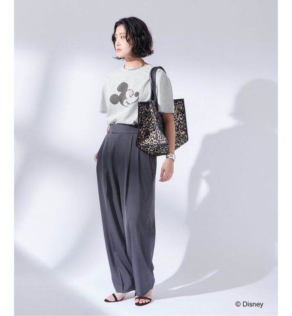 journal standard L'essage「《追加4》【MICKEY】ピグメントTシャツ」|Tシャツ・カットソー|