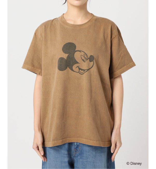 journal standard L'essage「《追加4》【MICKEY】ピグメントTシャツ」|Tシャツ・カットソー|