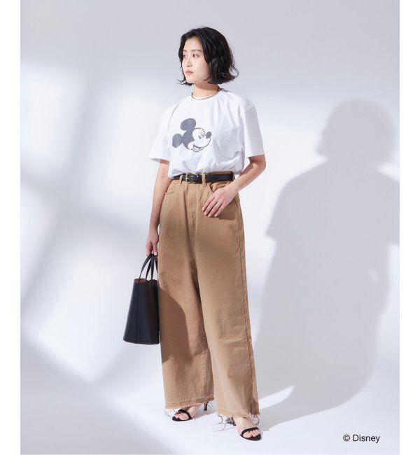 journal standard L'essage「《追加4》【MICKEY】ピグメントTシャツ」|Tシャツ・カットソー|