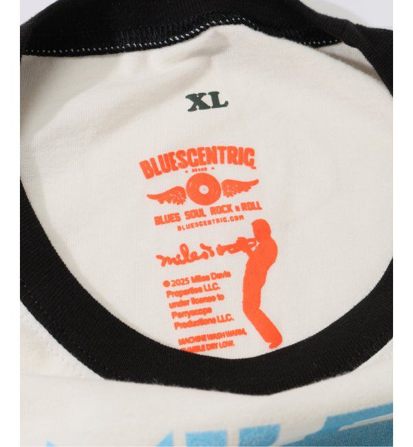 JOURNAL STANDARD relume「BLUESCENTRIC 別注 リンガーT &rdquo;MILES DAVIS NEW YORK CITY&rdquo;」|Tシャツ・カットソー|