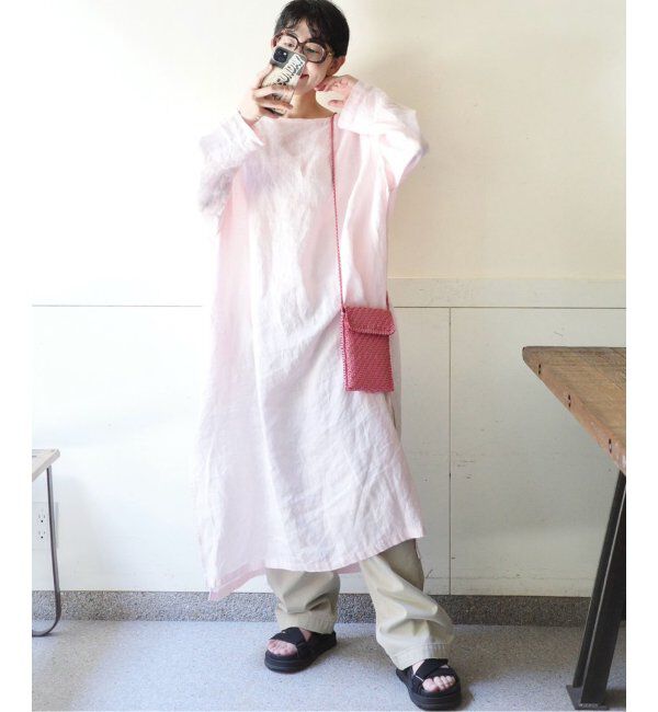 journal standard luxe「エアリネン Plain-DRESS」|ワンピース|