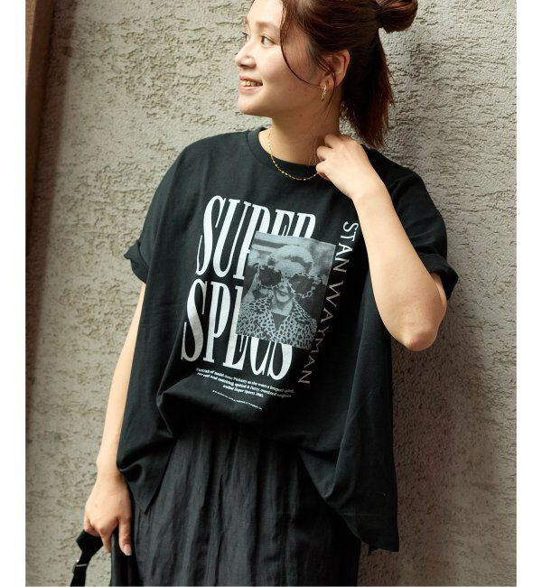 JOURNAL STANDARD「別注 LIFE ポンチョTシャツ」|Tシャツ・カットソー|ブラック