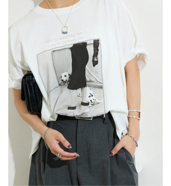 JOURNAL STANDARD「別注 LIFE ポンチョTシャツ」|Tシャツ・カットソー|ホワイト A