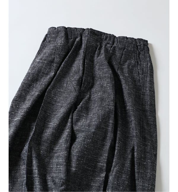 J.S.Homestead「J.S.Homestead / C/R/Si ネップ インフレーション スラックス」|スラックス|