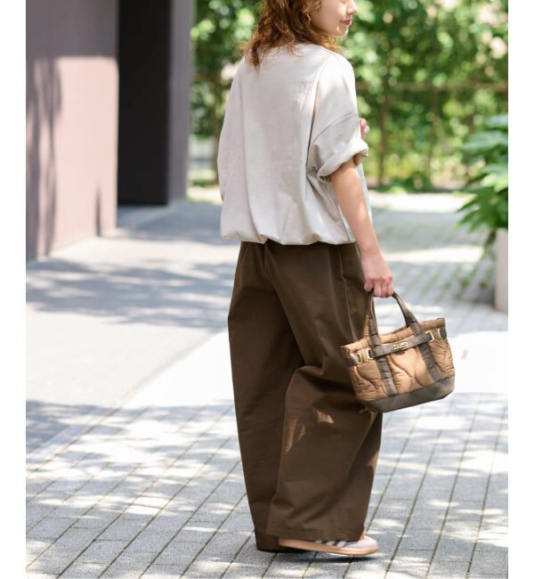 JOURNAL STANDARD relume「《追加3》ギャザーヘムショートスリーブTシャツ」|Tシャツ・カットソー|